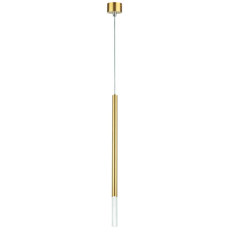 Подвесной светильник *2*60-140 см, *LED*5W, 4000K, Lightstar Tubo LT7472432, золотой