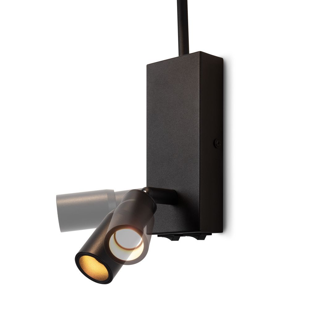 Бра 28*20*-36 см, 1*E14*40W, Freya  FR2066WL-L40B, Черный