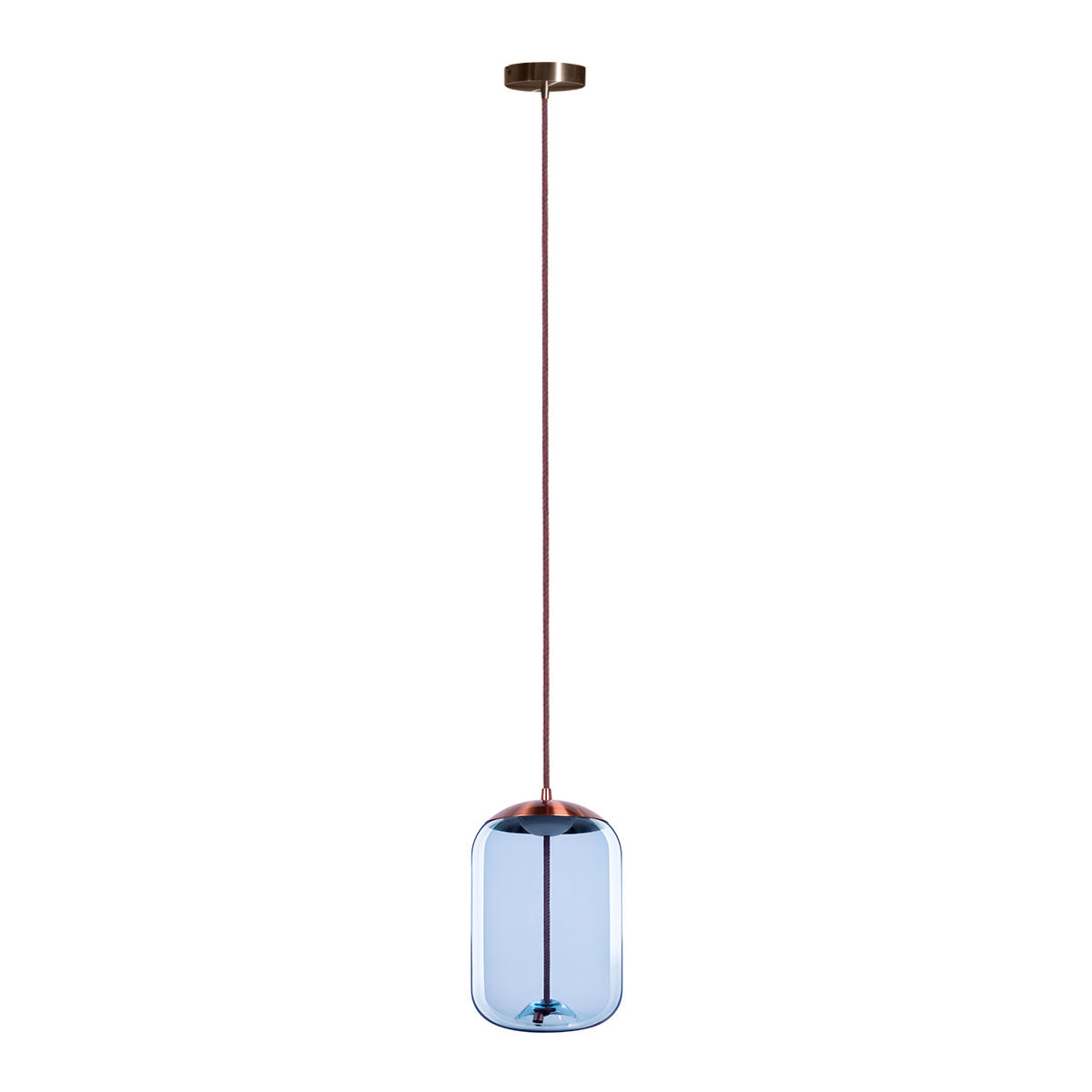 Подвесной светильник 12*22 см, 1*LED*5W LOFT IT Knot 8133-C mini медный