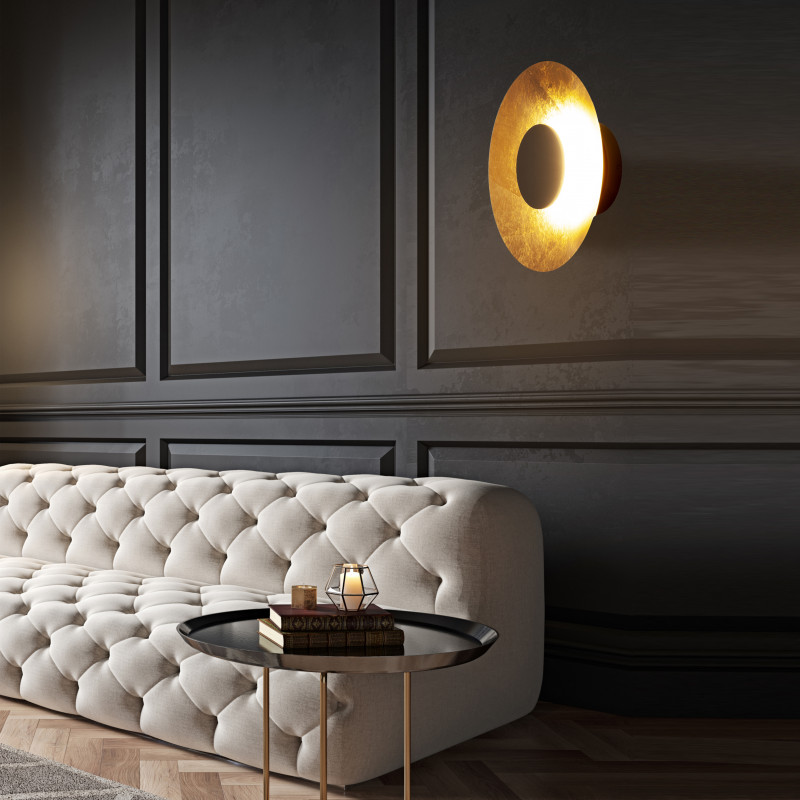 Бра 14,5*50*50 см, LED *  24W, 3000К Mantra Orion 8130, черный