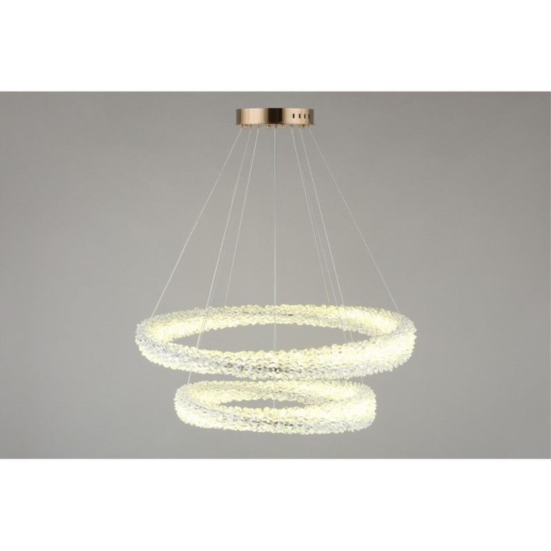 Подвесная люстра 80*70-200 см 150W, 4000K, Aployt Marcelina APL.853.03.150, золотой