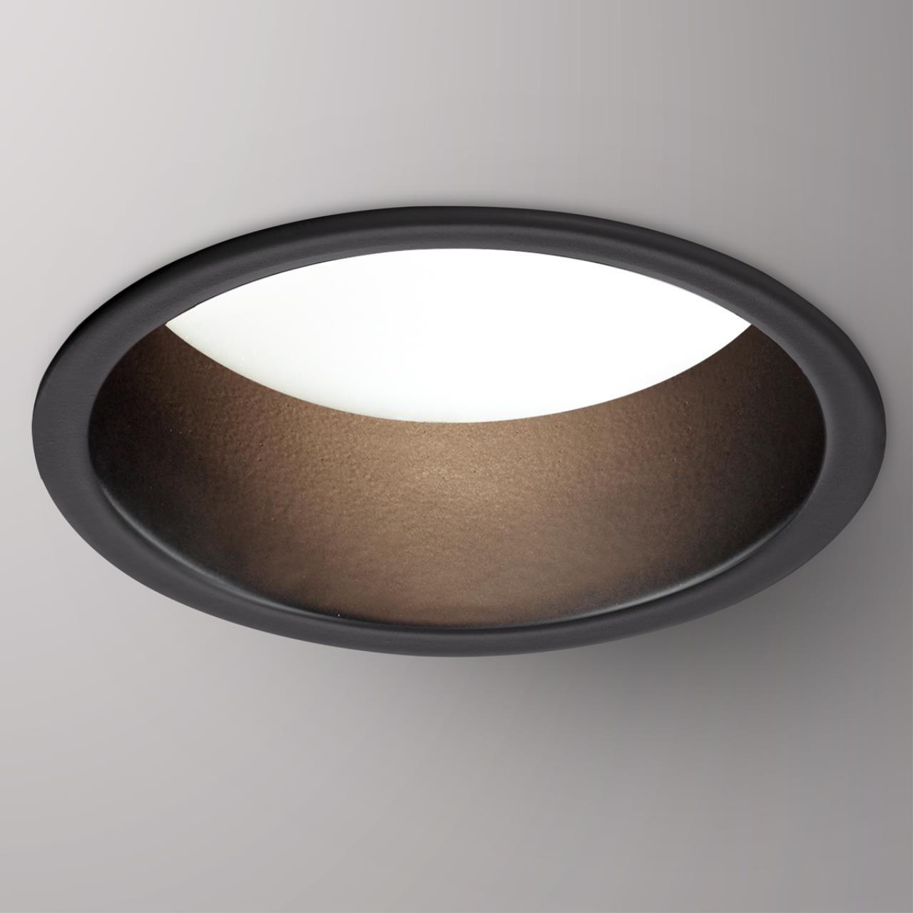 Светодиодный светильник 10 см, 12W, 4000K, Novotech Tran 358902, черный
