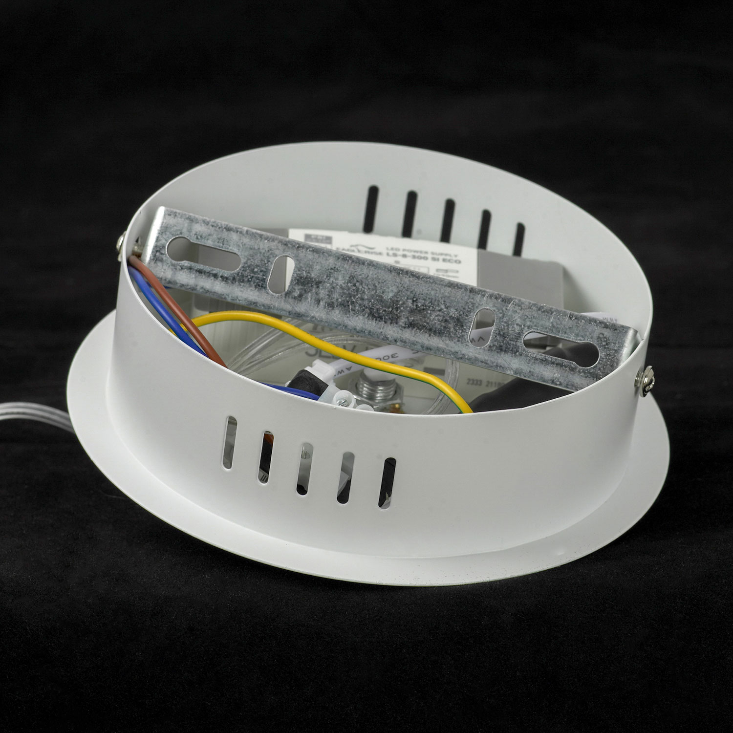 Подвесной светильник 35*35 см, 1*led*6W 3000K Lussole Ketchikan LSP-7199 белый