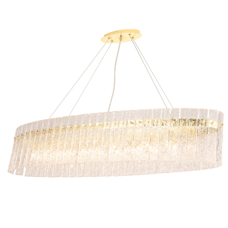 Люстра 30*120*25 см, 12*E14*40W Золото Crystal Lux OVIEDO SP12 L1200