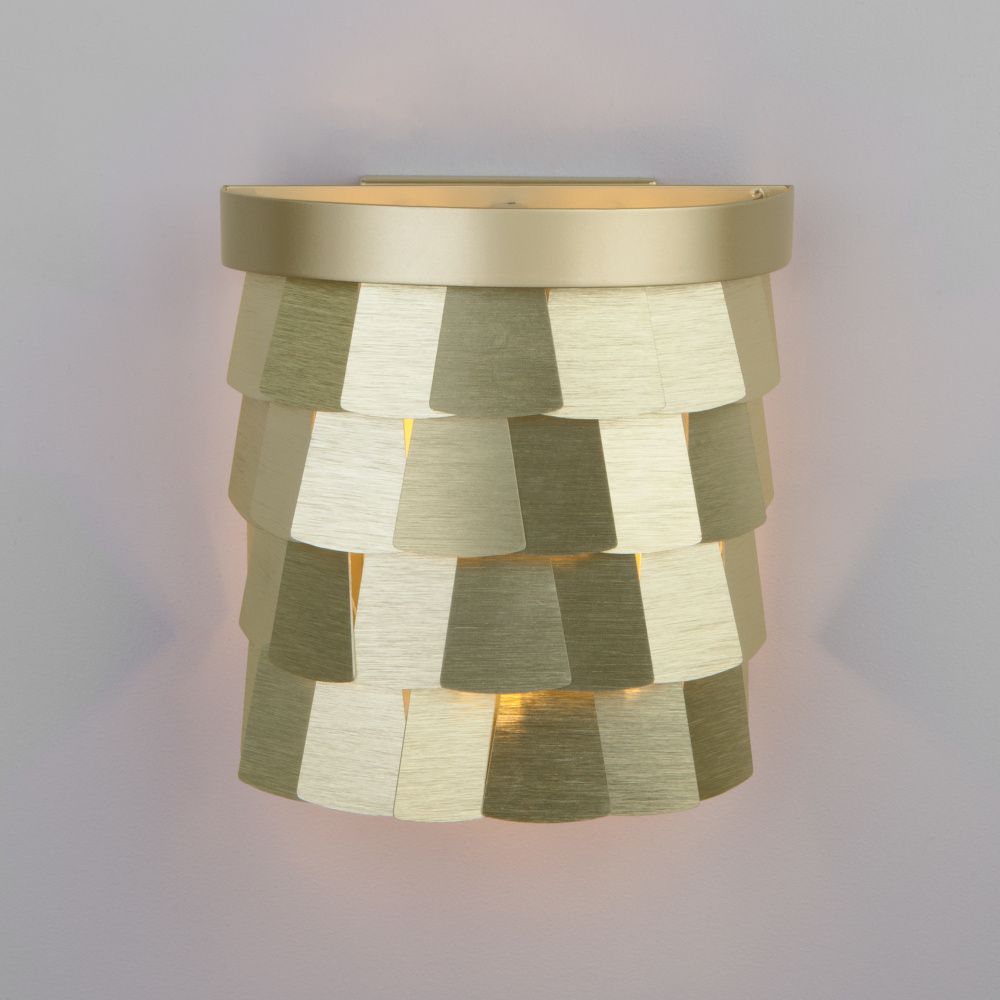 Настенный светильник с абажуром 12 см Bogate's Corazza 317