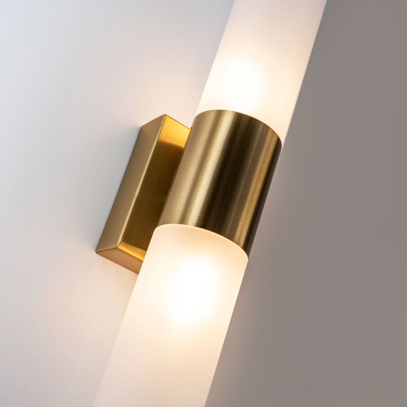 Настенный светильник 7x10x44см, G9, 2xG9Вт, , Modelux MS.1220.02 BS Бронза