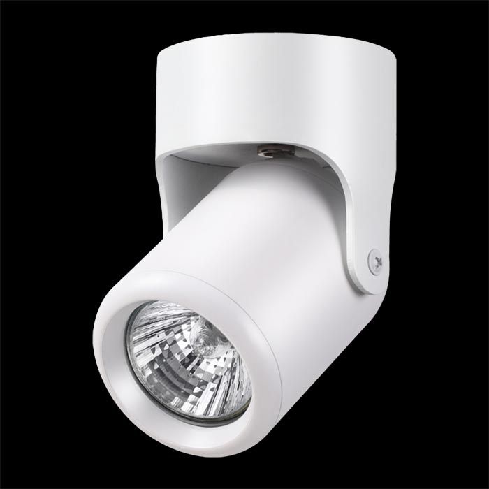 Светильник 8*8 см, GU10 50W, Novotech Pipe 370454, белый
