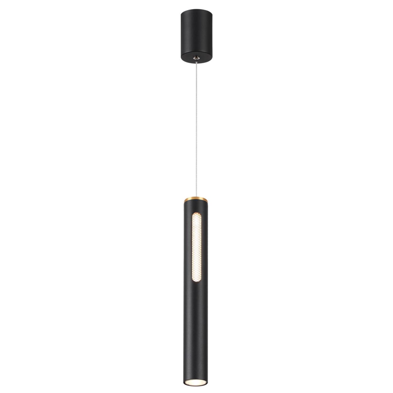 Подвесной светильник LED 9 W, 3000К Черный Odeon Light Hightech 6643/7L IP20