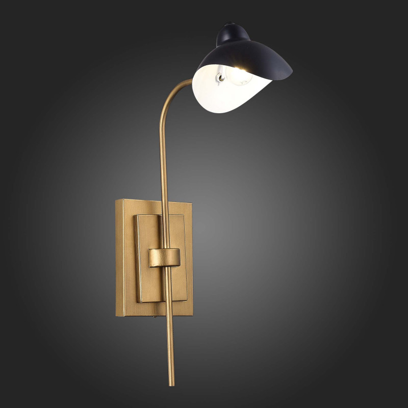 Бра 18 см, 60W, ST LUCE MINNE SL1801.301.01 Античная бронза