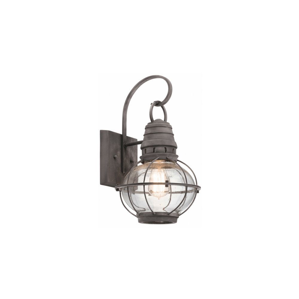 Настенный фонарь 26*23*57 см, E27*60W, Natural Concepts Kichler Bridge Point FE-DEWITT9, черный