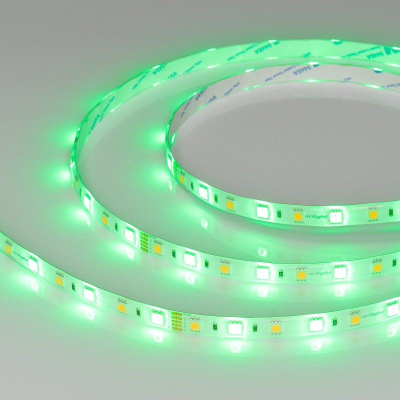 Лента RTW-SE-B60-10mm 24V RGBW-White (14.4 W/m, IP65, 5060, 5m) (Arlight, Открытый) 034184. Цена указана за 5 метров. Продается кратно 5 метрам.