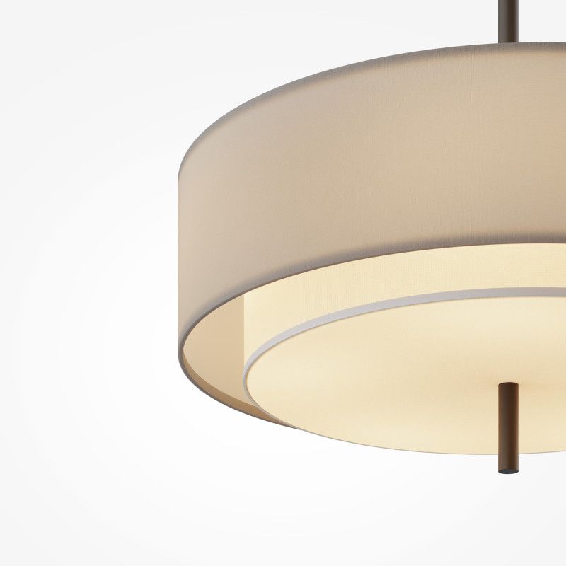 Подвесной светильник 50*50*346 см, 5*E27*60W, Maytoni Bergamo MOD613PL-05GR1, черный