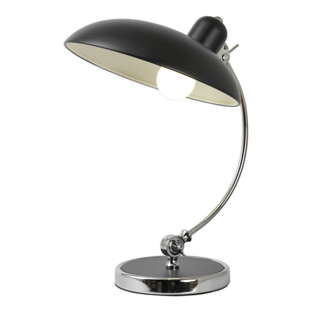 Настольная лампа 46 см, Lussole Falcon LSP-5005, черный-хром