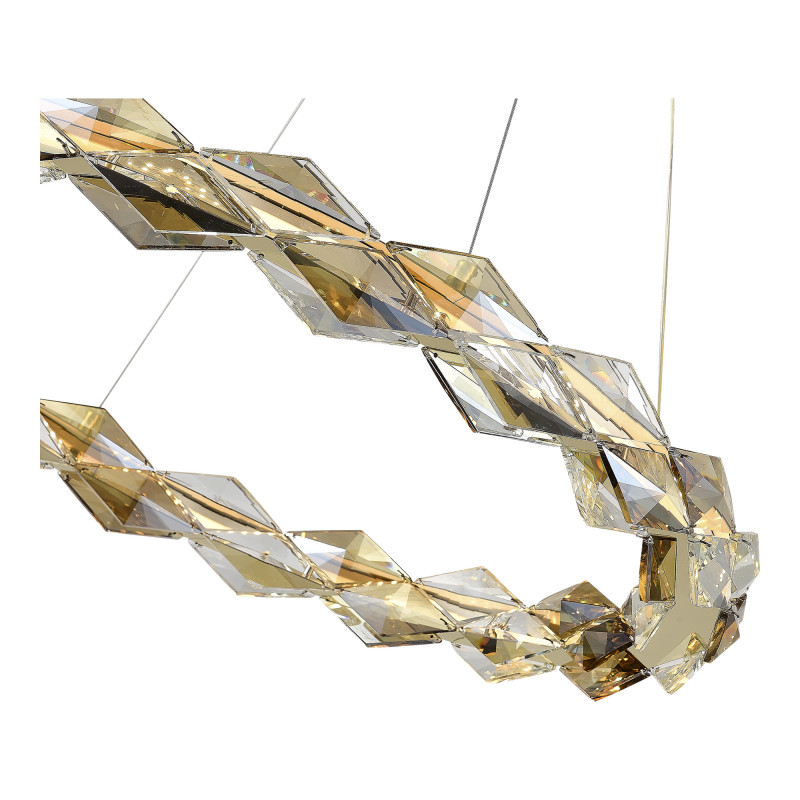Люстра подвесная 60* см, LED*1*30W, 3000K, St Luce Diamanta SL6009.203.01, Хром