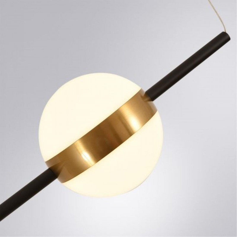 Подвес 10*150 см, 1*LED 8W 4000K черный Arte Lamp Furud A2124SP-1BK