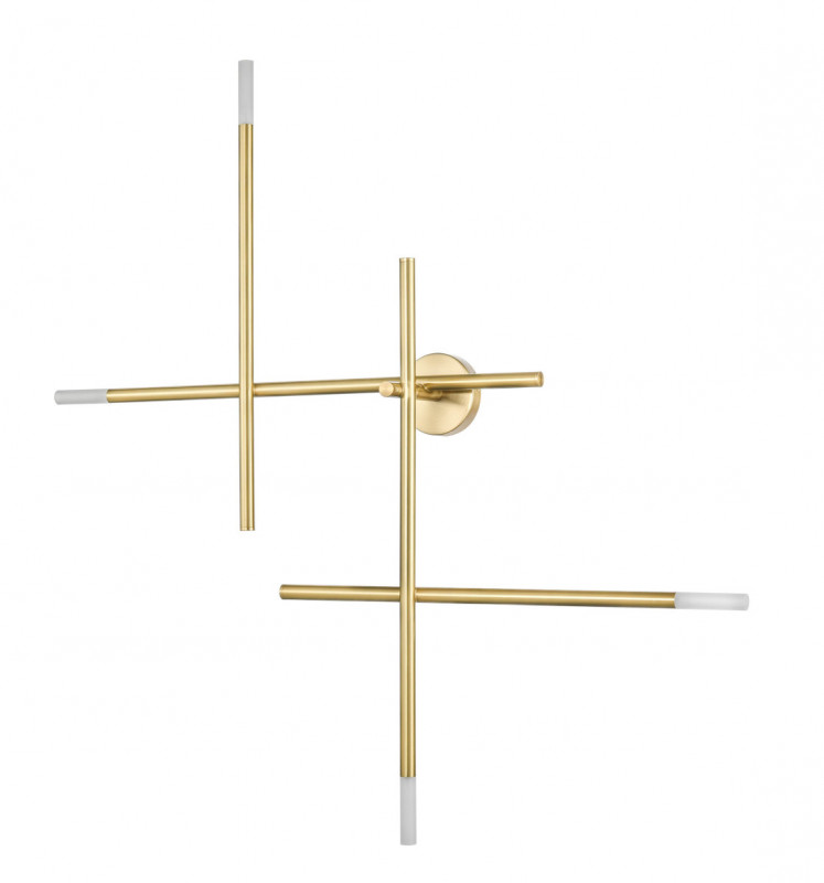 Бра 16*66*66 см, 4*G4 латунь Vele Luce Corda VL5534W14