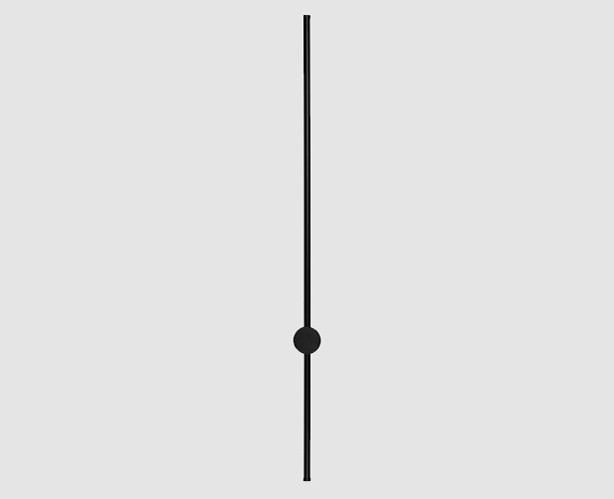 Бра 6*80 см, ITALLINE  IT08-8019 black