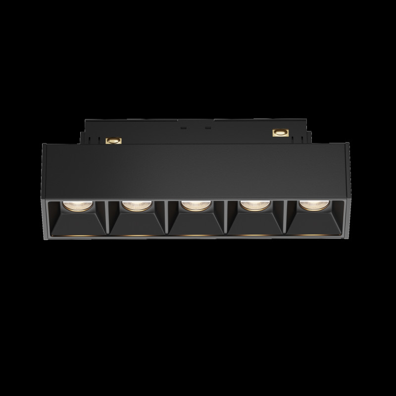 Светодиодный светильник 14 см, 11W, 3000K Maytoni Points S35 TR014-2-10W3K-B, черный трековый