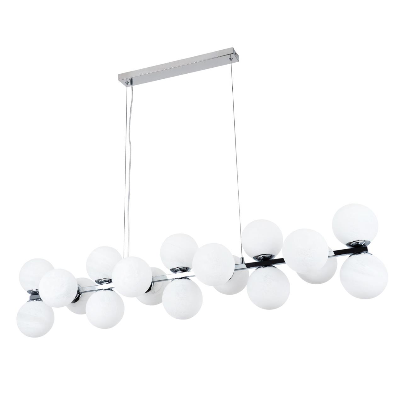 Подвесной светильник 28*125*80/120 см 18*Е14 MODESTYLE MS.6117.18 CR хром