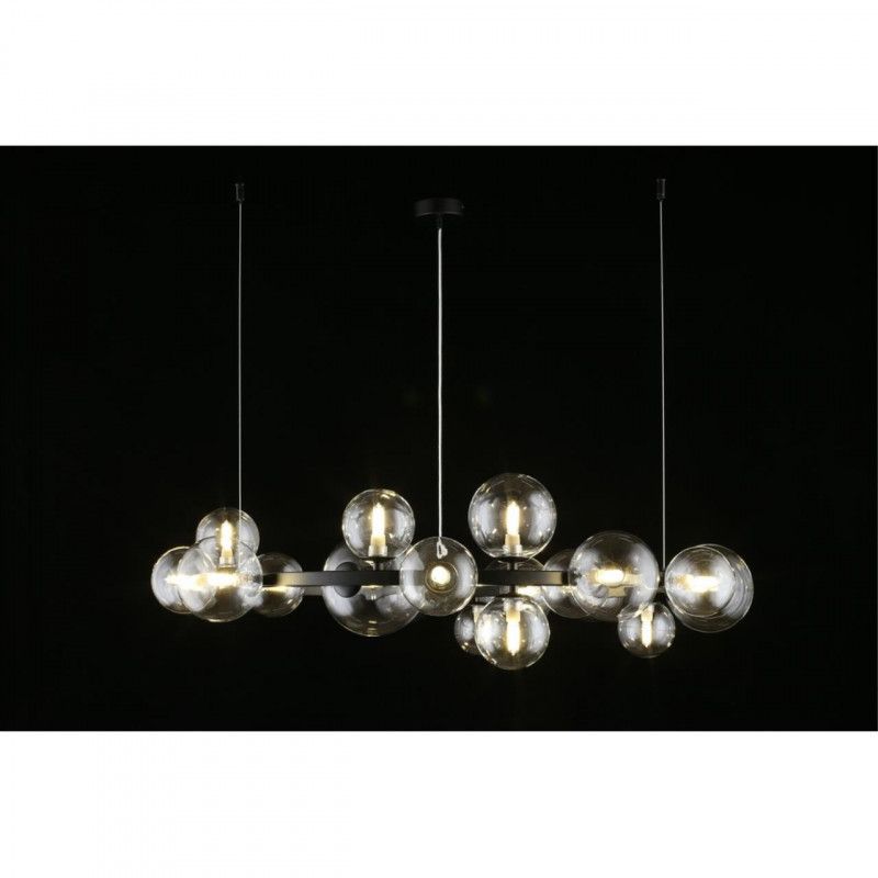 Подвесная люстра 120*50-200 см, G9, 5W, Aployt Lilian APL.768.03.20, черный