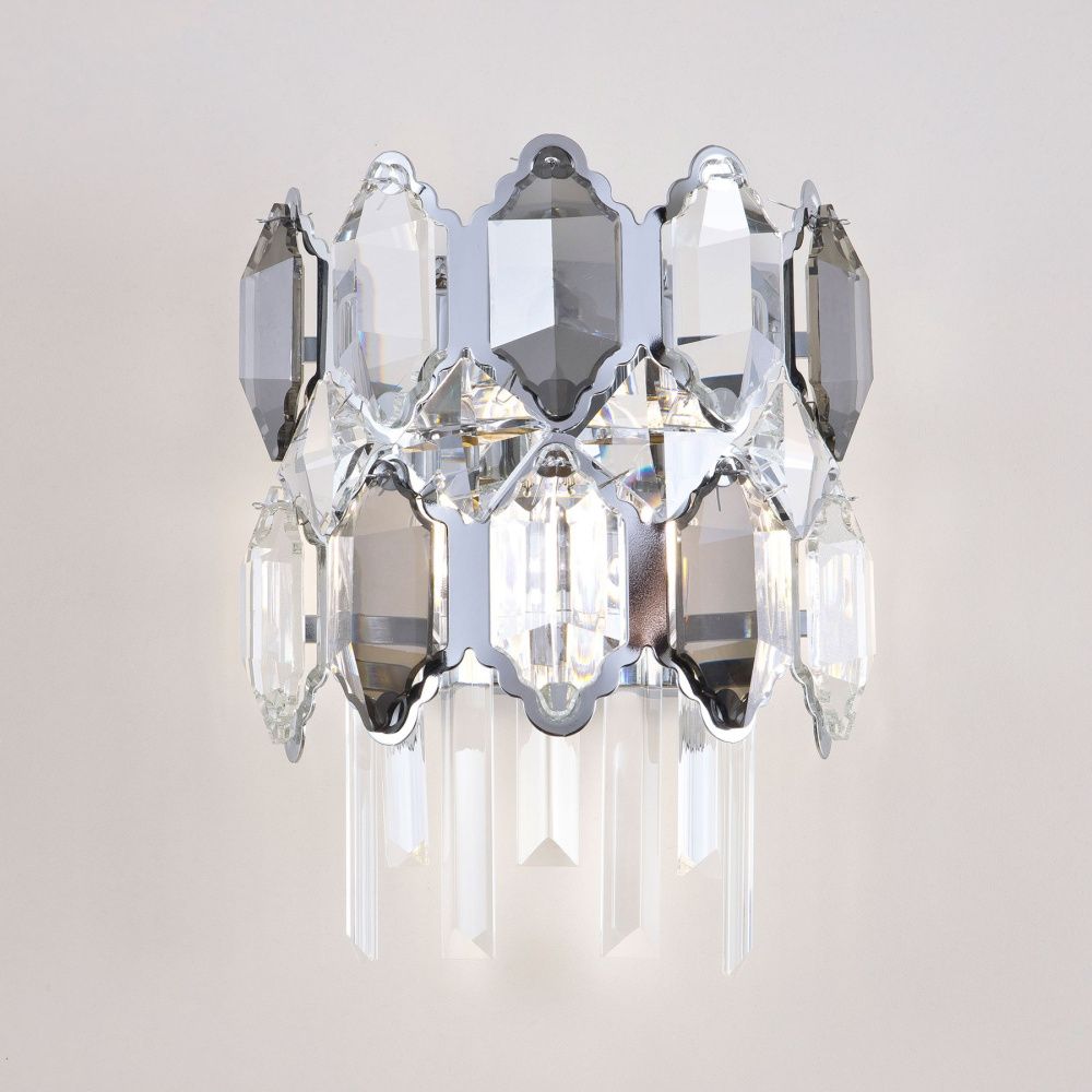 Настенный светильник 17*12*0,0000 см, Е14 2x40ВтW, Хром MODELUX ML.9710.02