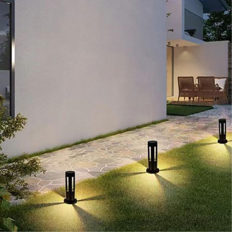 Ландшафтный светильник 11*60 см, 1*LED*10W 4200K Arte Lamp Thuban A1060PA-1BK черный