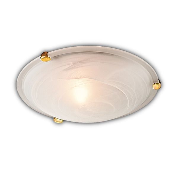 Потолочный светильник Sonex 253 золото, диаметр 40 см, золото