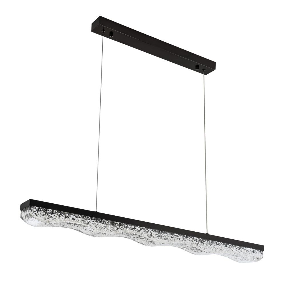 Подвесной светильник 98,5*12/110 см, LED 100W 2700-6500К  MODESTYLE MS.9010.1000 BK черный