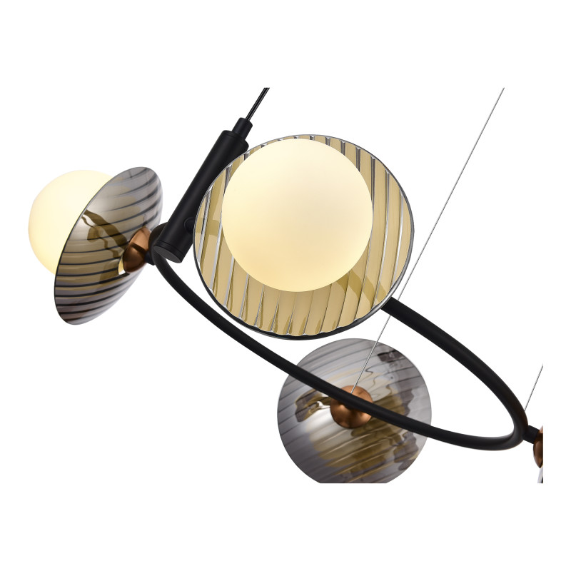 Светильник подвесной NOON 4*G9*5W 4000K ST LUCE SL1521.403.04 черный