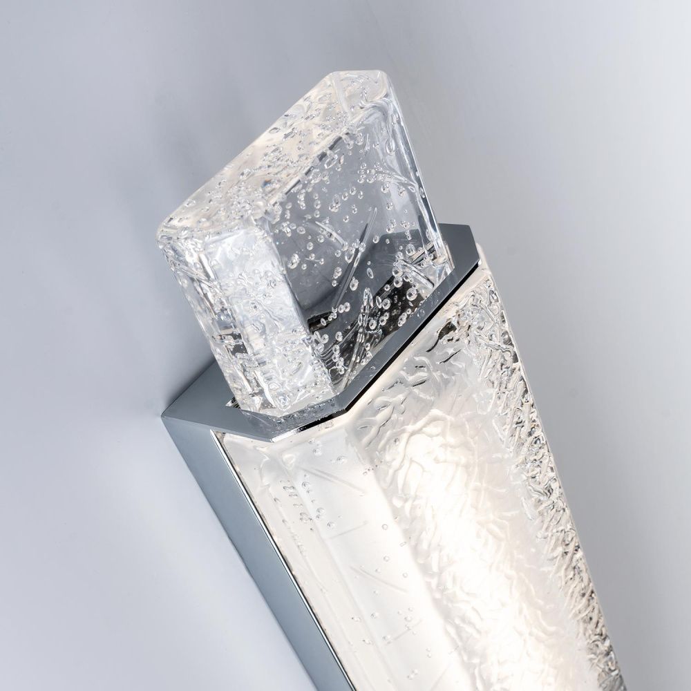 Настенный светильник 10x7x42см, LED, 14Вт, 4200K, Modelux ML.542.420 CR Хром