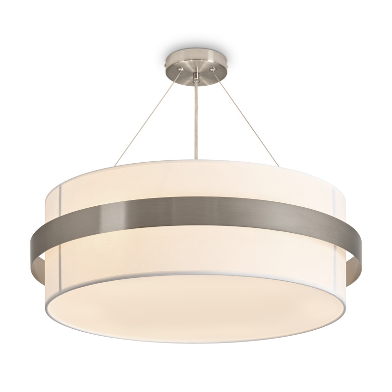 Подвесной светильник 60*114 см, 6*E14, 240W, Freya Bride FR5367PL-06N никель