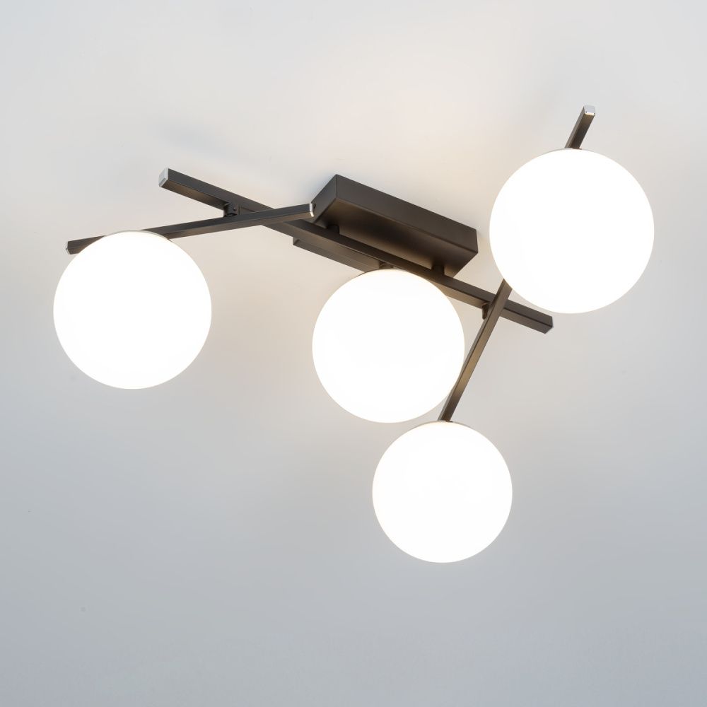 Светильник 68 см, 48W, 3000-5500K, Citilux DORSY CL223142, черный