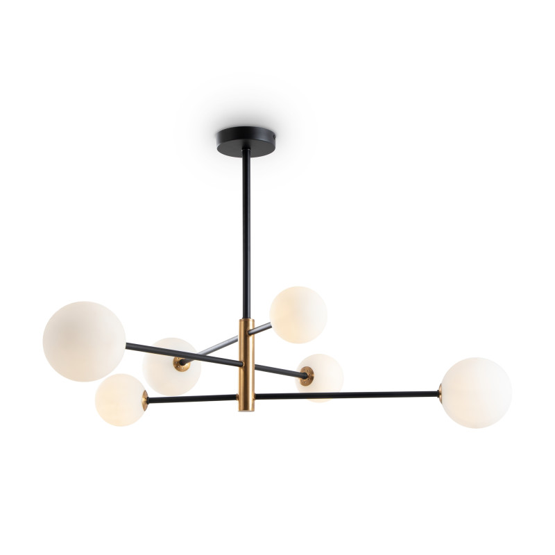 Светильник 98 см, Freya Sphirity FR5376CL-06B, черный
