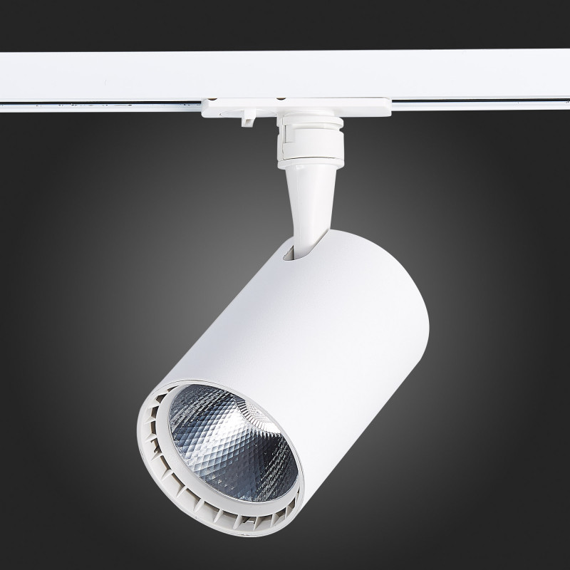 Трековый светильник 12*8 см, 15W, 3000K ST LUCE ST351.536.15.24 Матовый белый