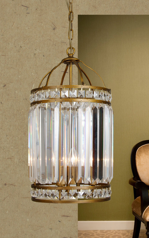 Подвесная люстра Favourite Ancient 1085-3P, D270*H500, коричневый