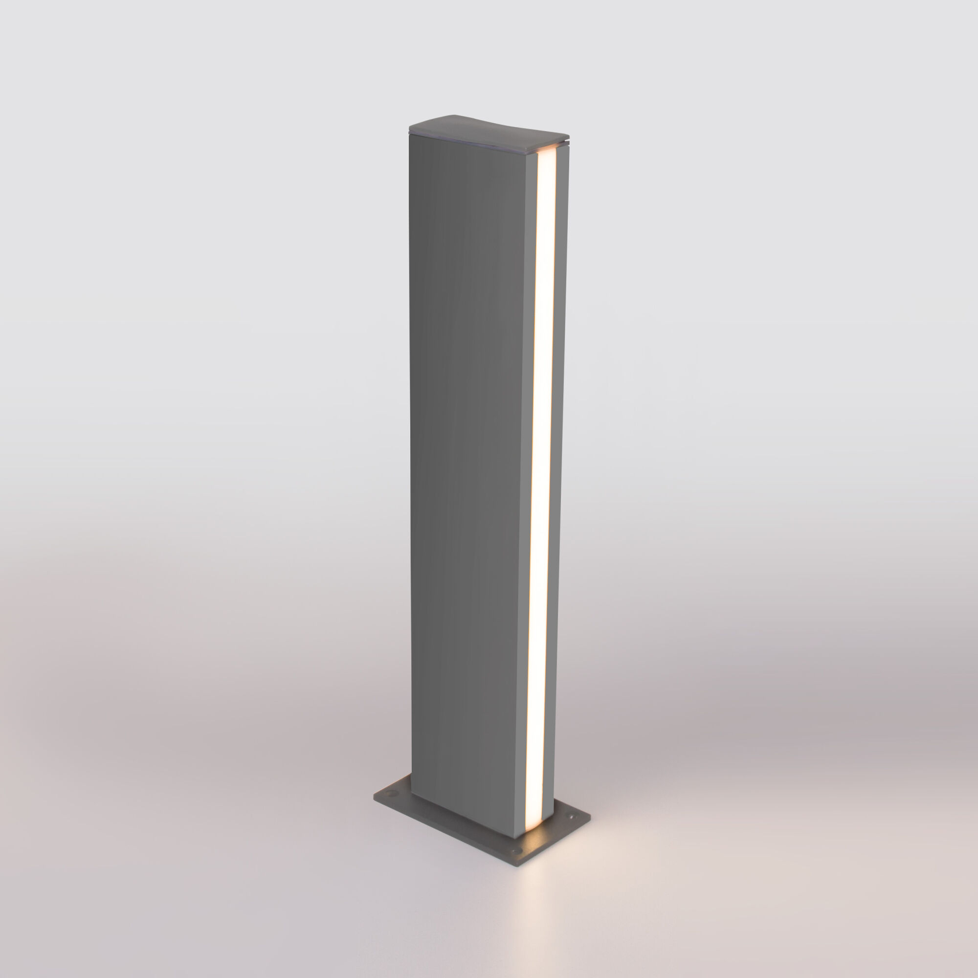 Ландшафтный светодиодный светильник Flat IP54 1538 TECHNO LED серый Elektrostandard