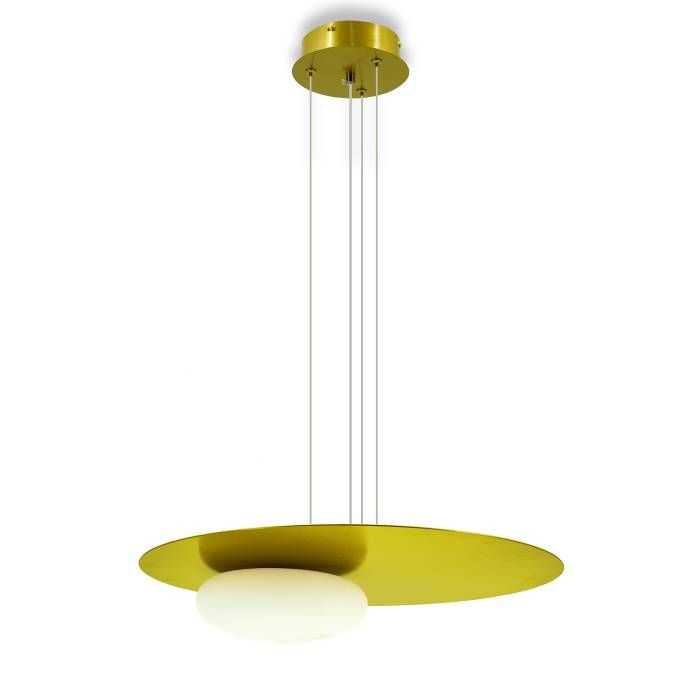 Светильник подвесной *12-180 см, 1*LED*6W, 3000K, Lightera Waddy LE140L-26G, золотой