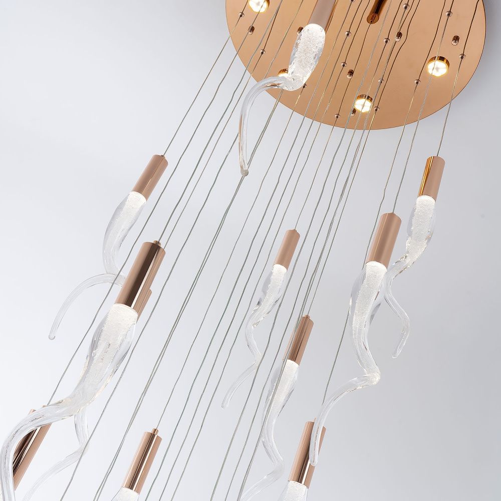 Подвесная люстра MODESTYLE MS.89135.21 GD золото