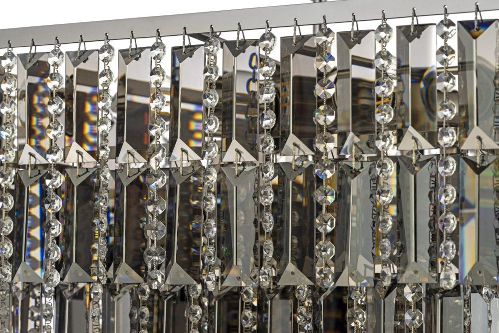 Люстра *40*40 см, 4*E27*60W, Arti Lampadari Rozzano Rozzano E 1.5.40.106 NP, Никель