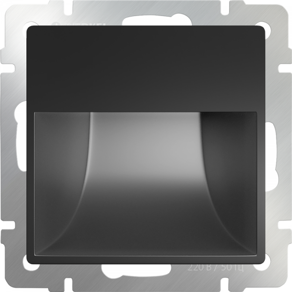 WL08-BL-01-LED/ Встраиваемая LED подсветка (черный), 4690389143786