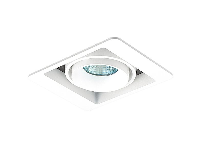 Встраиваемый светильник Donolux DL18615/01WW-SQ White/Black, Белый/черный