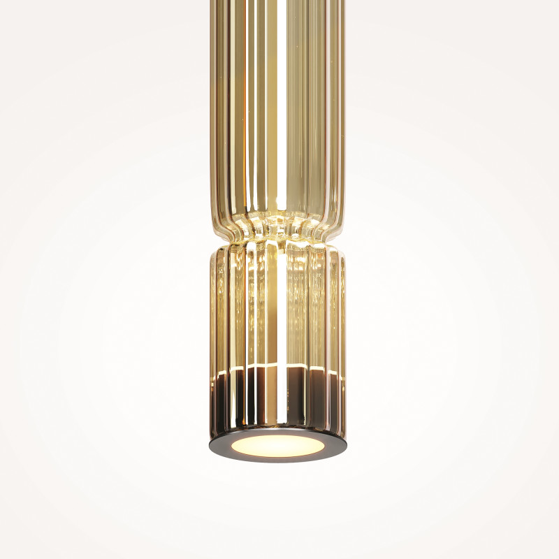 Светильник 8 см, 12W, 3000K, Maytoni MOD272PL-L12BS3K1, латунь