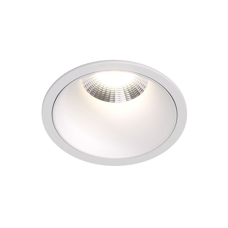Светильник встраиваемый 8,5*8,5*7,7 см, вр 7,5 см, *LED*12W, 3000K, Denkirs Grena DK4500-WH, белый