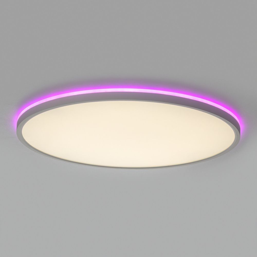 Светильник с пультом 50 см, 50W, 3000-5500K Белый LED RGB Citilux NORMA CL749500