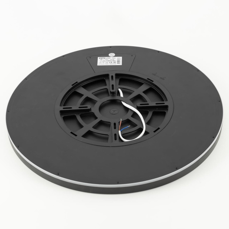 Светильник с пультом 40*2,5 см, LED+RGB 40W CL738321EL Бейсик Лайн Черный