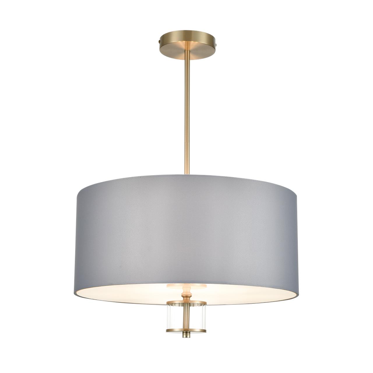 Люстра потолочная 45*45*63 см, 5*E14 Lumion Damona 8108/5C латунь титаниум