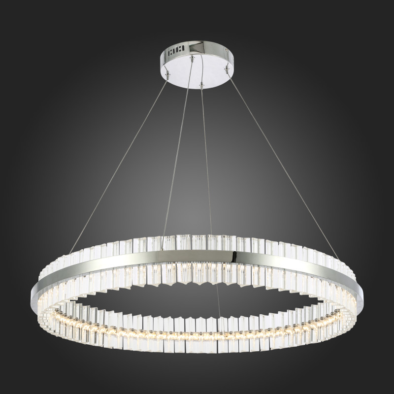 Светильник подвесной 80 см, 60W 3000K ST LUCE CHERIO SL383.123.01 Хром