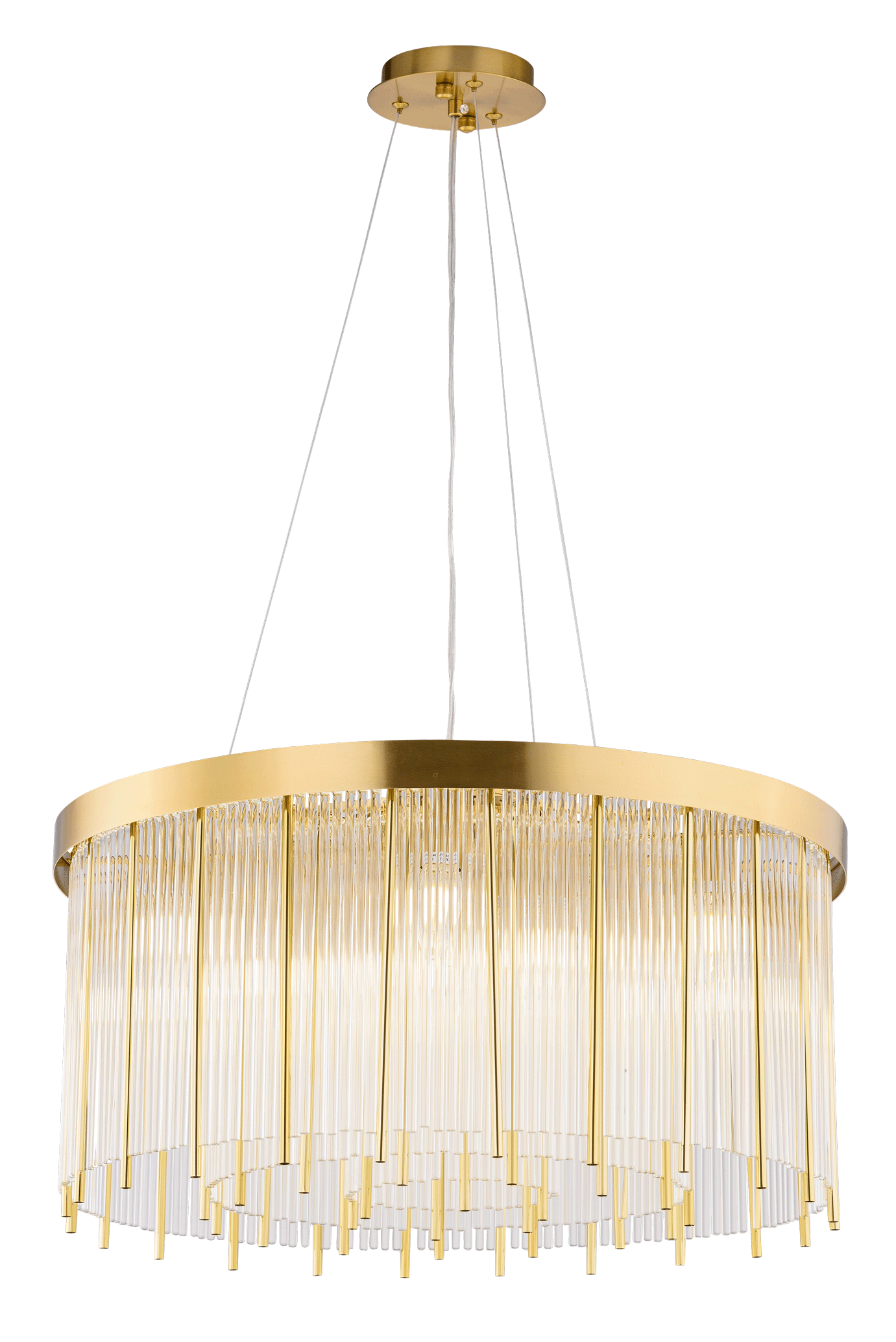 Люстра 600*350, 10*E14, 40W NewRgy Cristallo 5401P/10 PT BRS, PT BRS