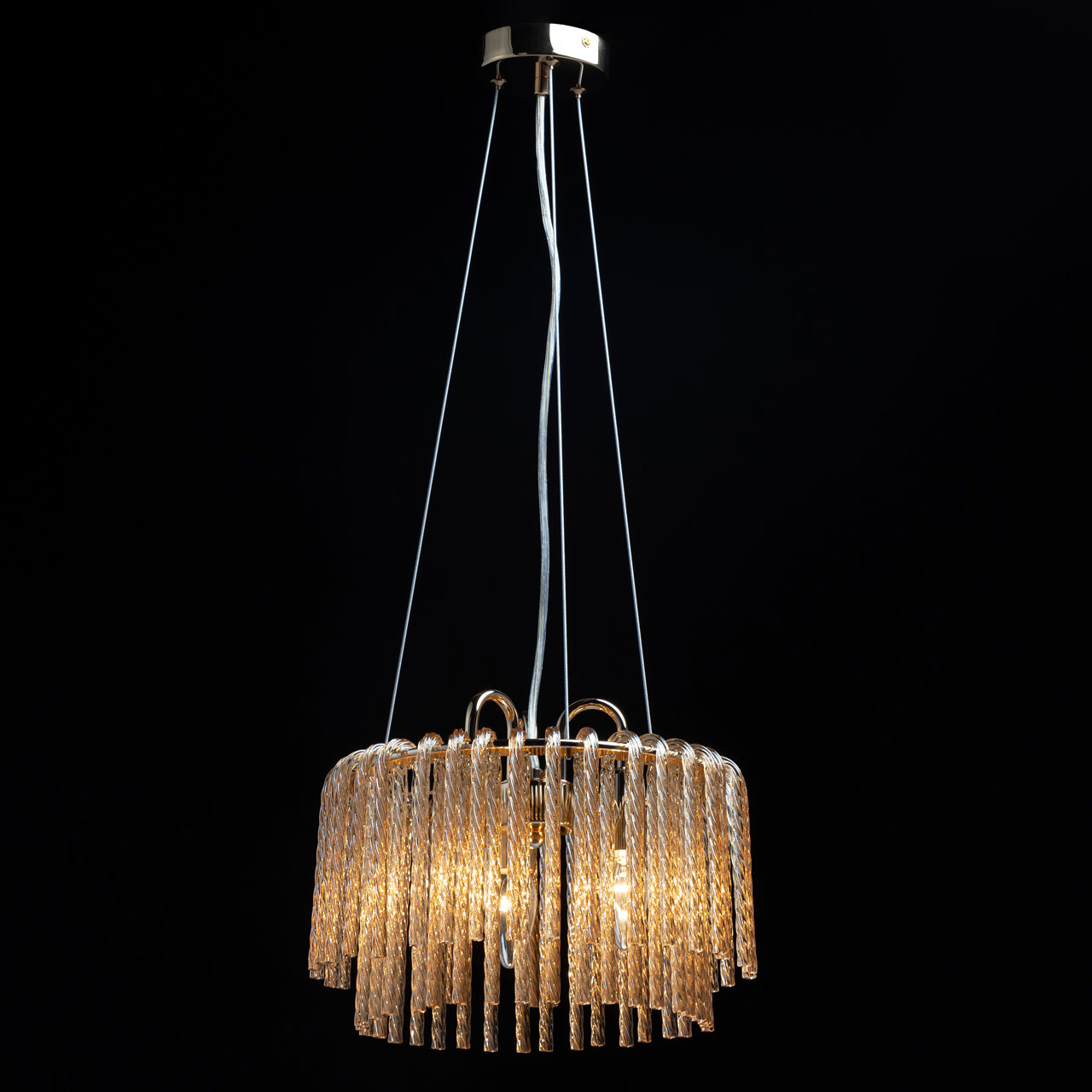 Люстра 30*120 см, 3*E14 золото MW-Light Лавиния 443010703