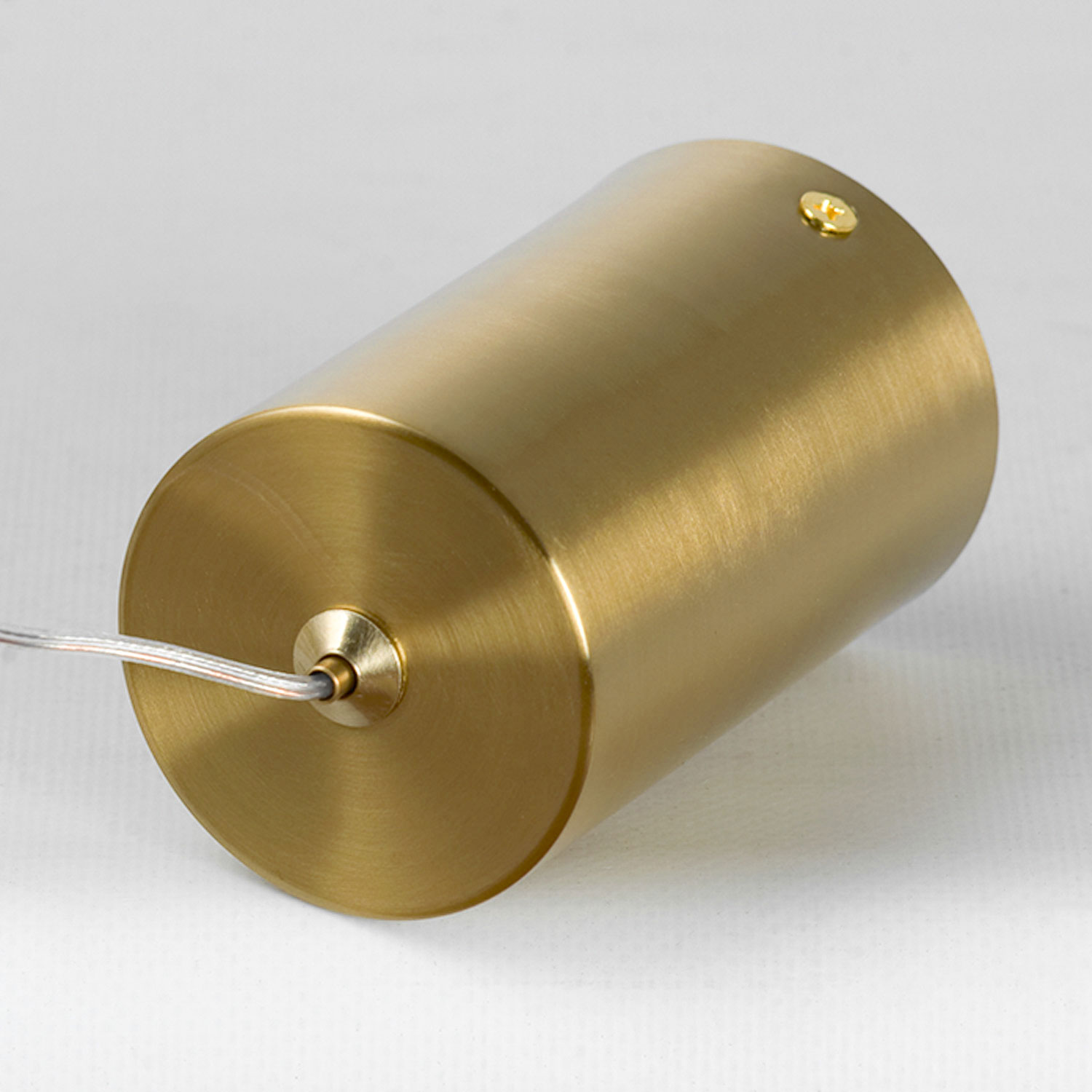 Подвесной светильник 12*65-200 см, 1*LED, 7W, 3000K, Lussole Howard LSP-7346, матовое золото